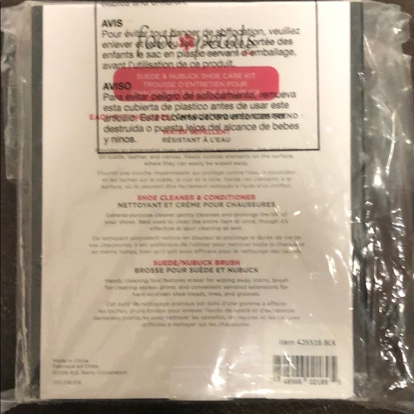 Suede & nubuck shoe care kit - Picture 2 of 2